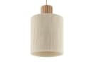 Lightbox Pendelleuchte 3-flammig beige Textil Holz Bild 5