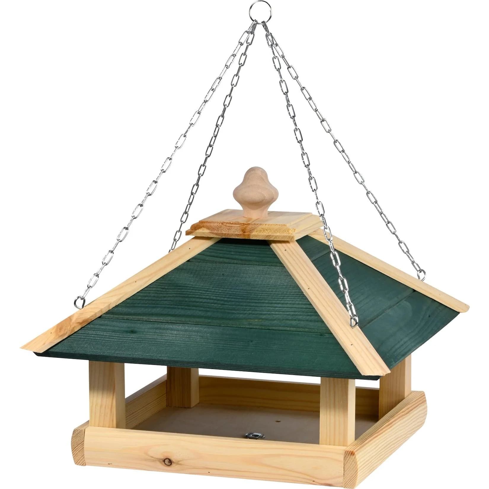 dobar Vogelfutterhaus Narsaq mit Kette hängend grün