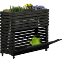 Dobar Hochbeet Rolla XL Anthrazit Bild 1