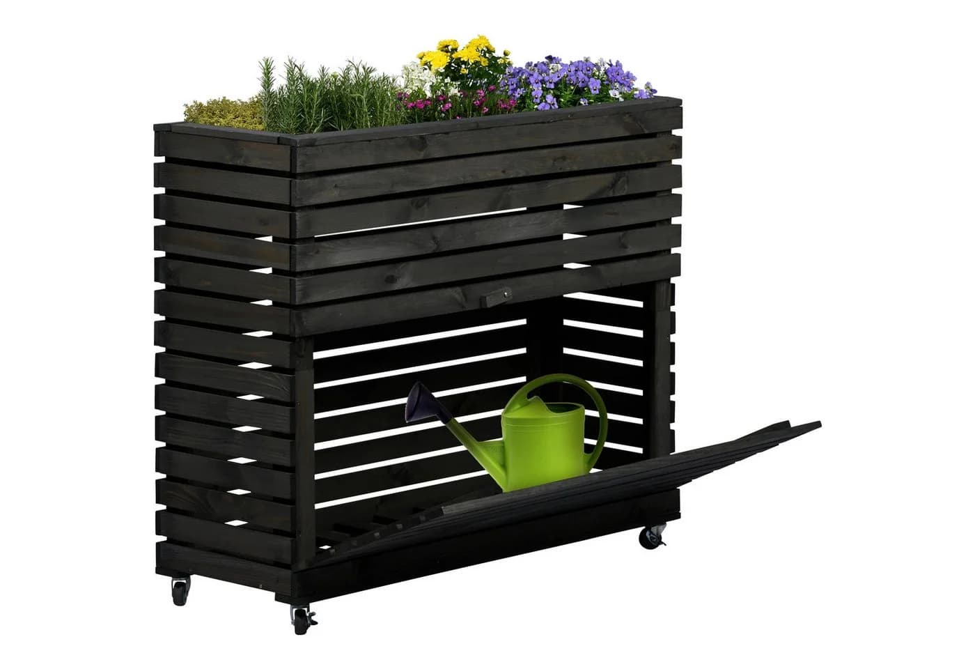 Dobar Hochbeet Rolla XL Anthrazit - Bild 2