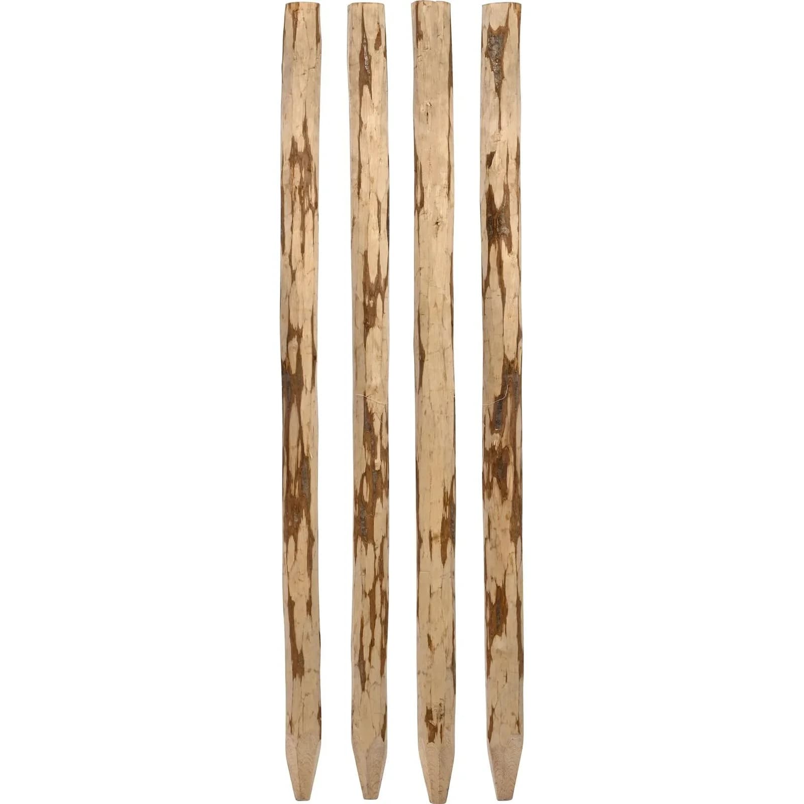 Zaunpfosten DOBAR Holzpfosten für Staketenzaun, ØxH: 9x120 cm, Massivholz