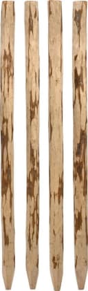 Zaunpfosten DOBAR Holzpfosten für Staketenzaun, ØxH: 9x120 cm, Massivholz Bild 2