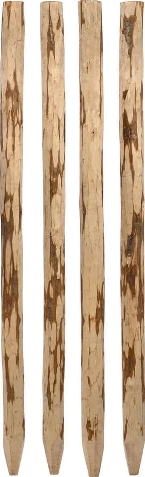 Zaunpfosten DOBAR Holzpfosten für Staketenzaun, ØxH: 9x120 cm, Massivholz - Bild 2