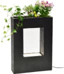 Dobar Design-Gartenbrunnen mit Pflanzoption Weiß Modern Bild 3