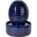 dobar Design Keramik Zimmerbrunnen Kugel Blau Bild 1