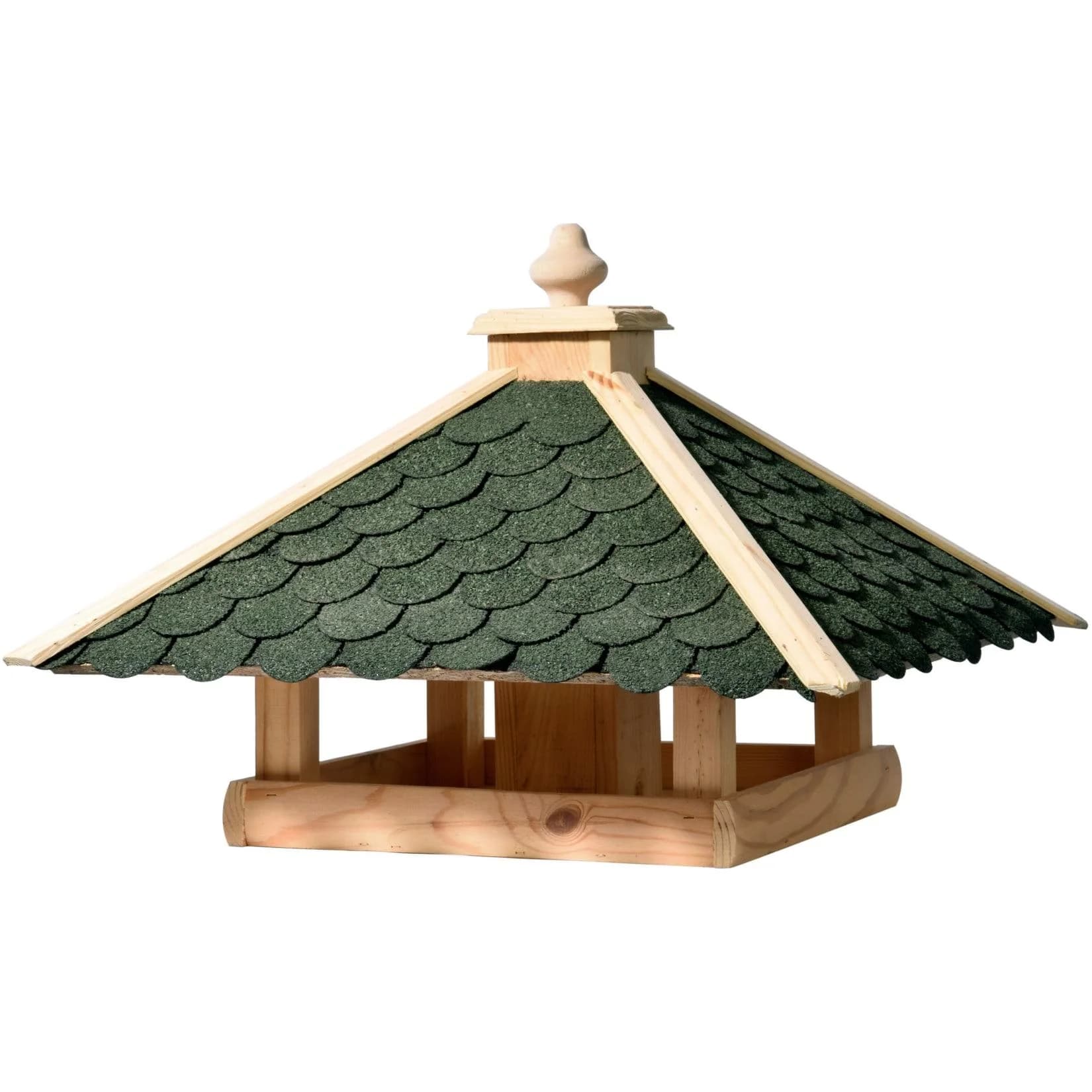 Dobar Vogelhaus aus Holz viereckig Grün