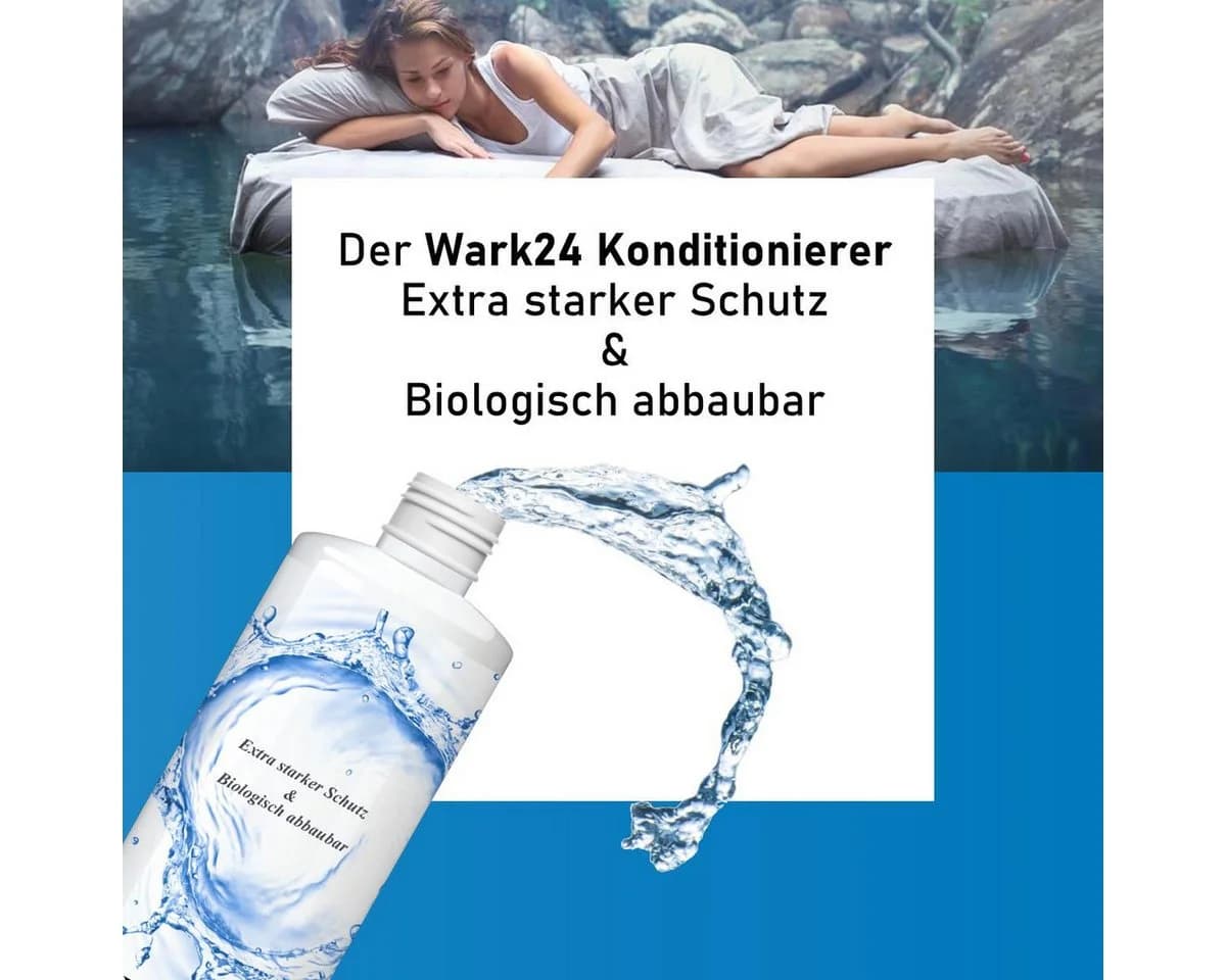 Wark24 Wasserbett Konditionierer 250ml 20% Wirkstoffgehalt 2er Pack