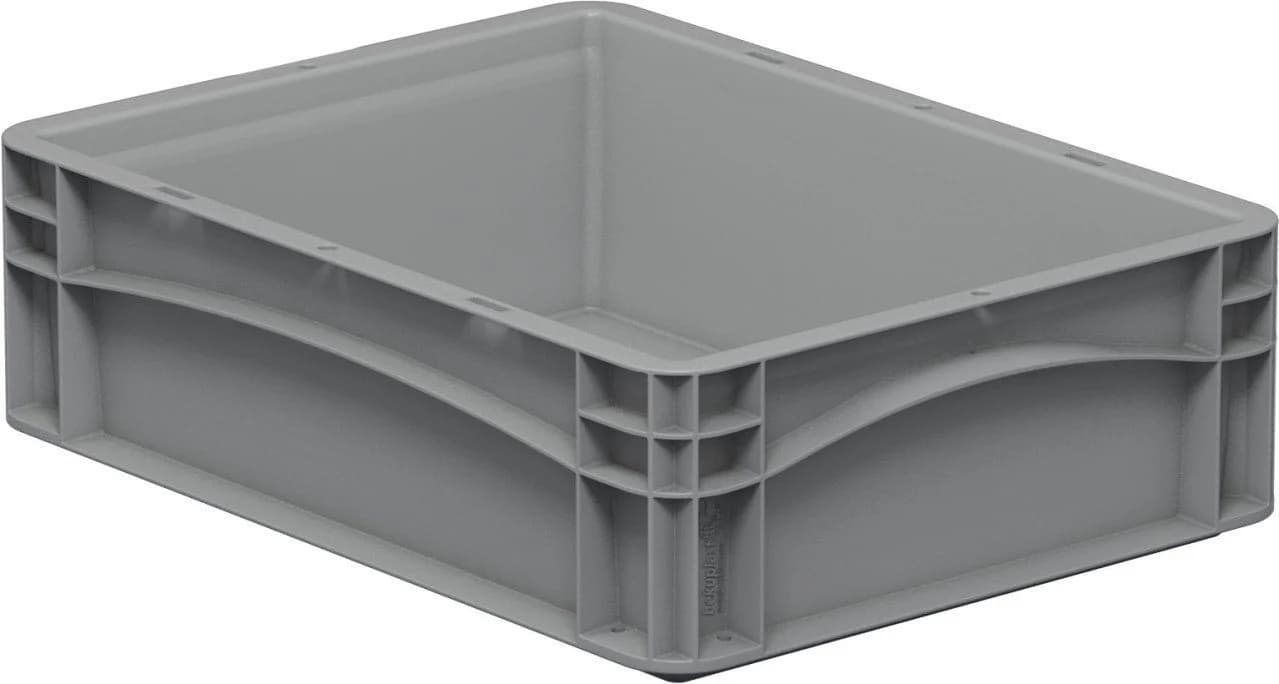 SURPLUS Aufbewahrungsbox Grau Stapelfähig Lebensmittelecht - Bild 2