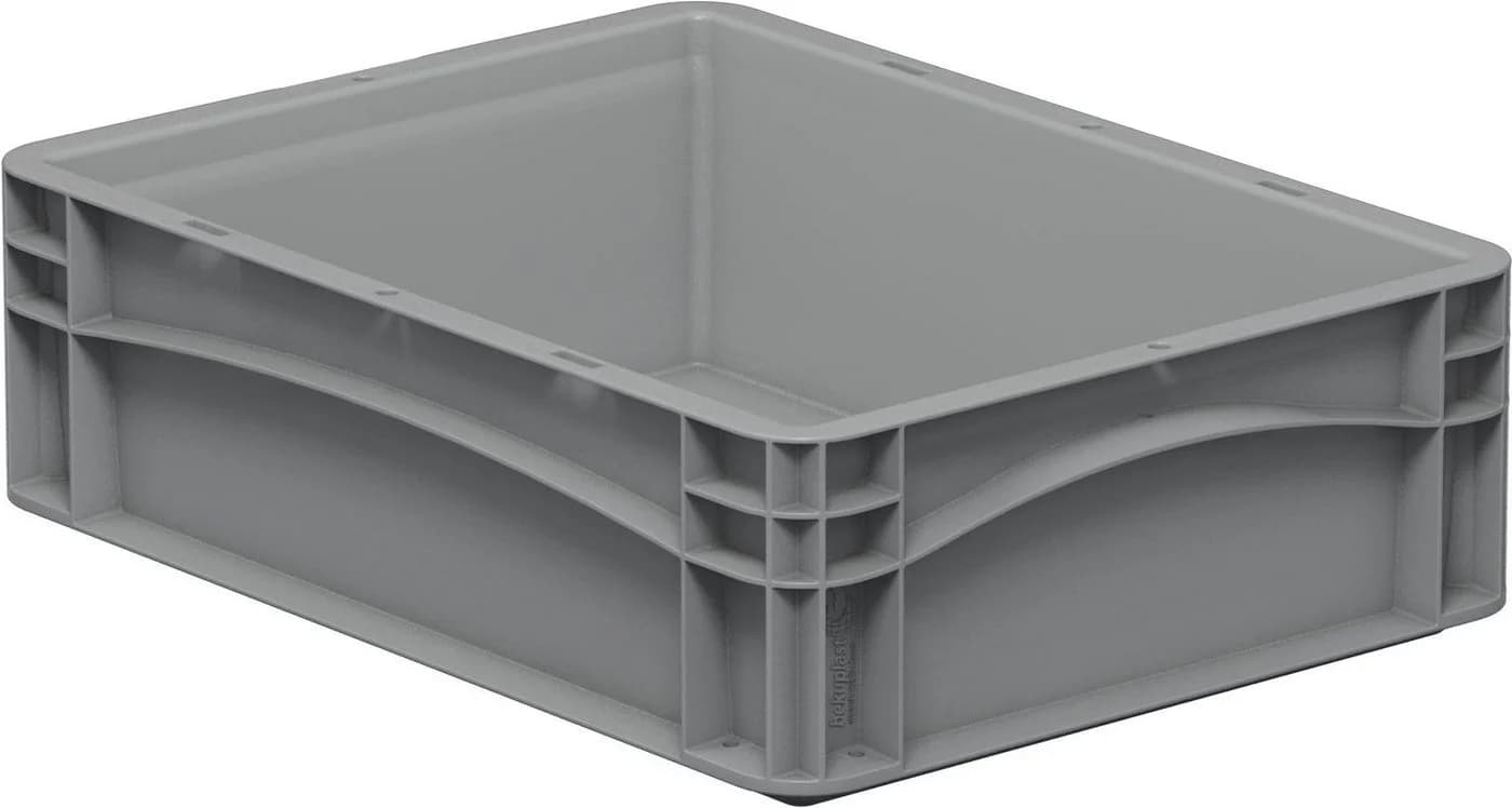 SURPLUS Aufbewahrungsbox Grau Stapelfähig Lebensmittelecht - Bild 3