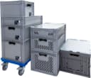 SURPLUS Aufbewahrungsbox Eurobox Grau Kunststoff Bild 1