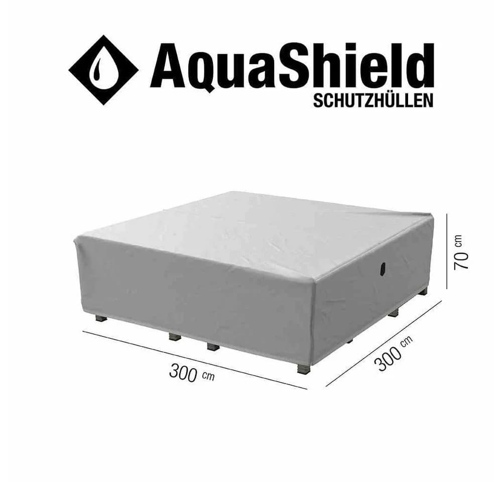 SIENA GARDEN AquaShield Gartenmöbel-Schutzhülle Grau Polyester - Bild 3