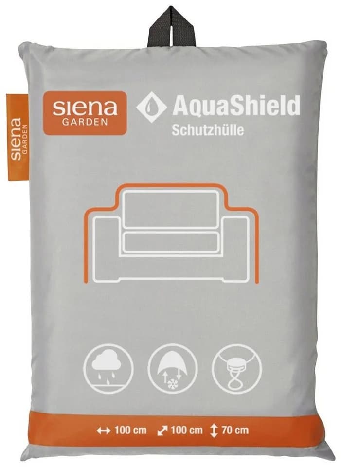 SIENA GARDEN AquaShield Gartenmöbel-Schutzhülle Grau Polyester - Bild 2