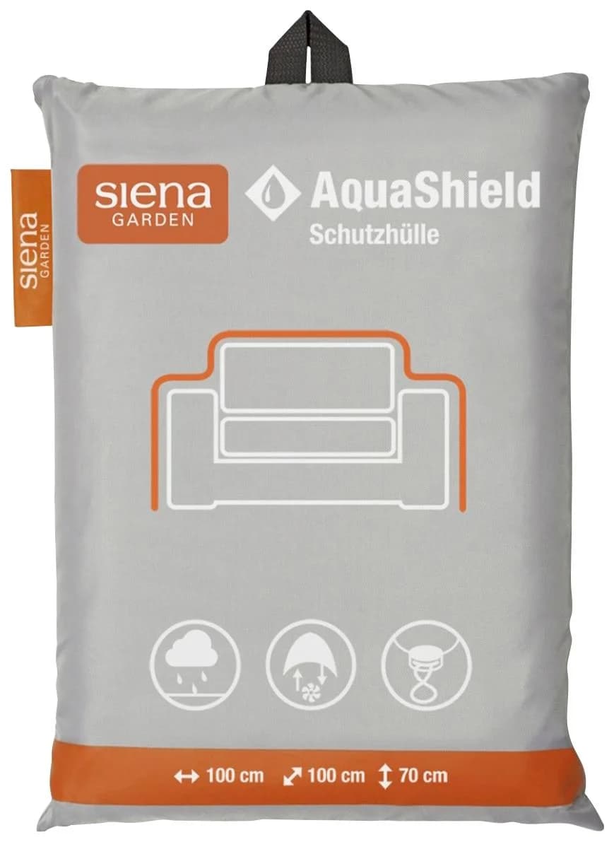 SIENA GARDEN AquaShield Gartenmöbel-Schutzhülle Grau Polyester - Bild 3