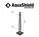 Siena Garden Sonnenschirm-Schutzhülle AquaShield Grau Bild 3