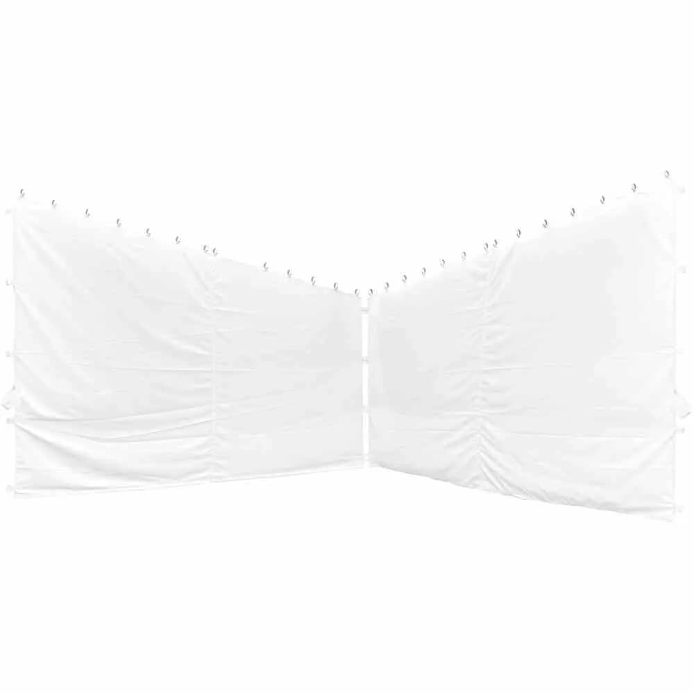 SIENA GARDEN Pavillonseitenteil Weiß Polyester für Berlino 300x300 cm - Bild 4