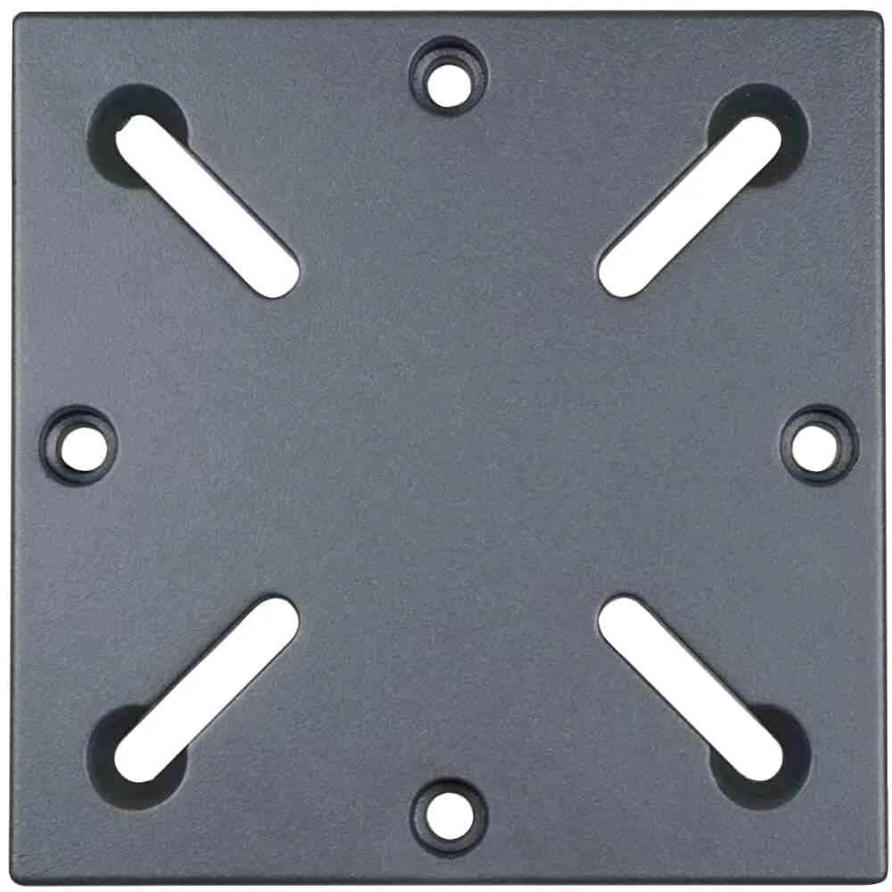 Schirmhalter SIENA GARDEN Anthrazit Stahl Adapter für Bodenständer