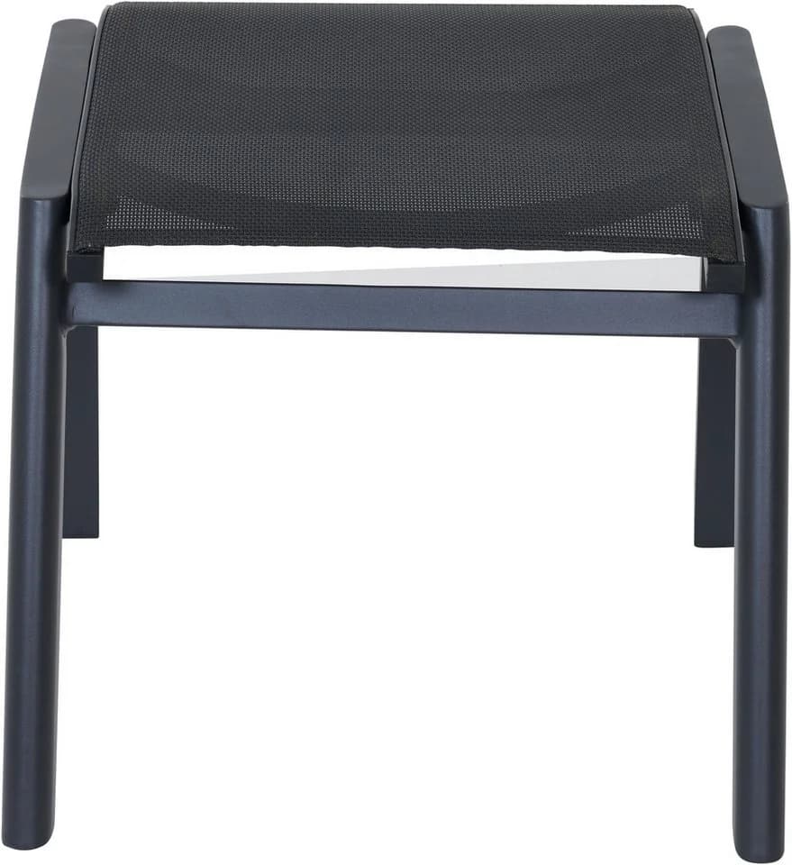 Siena Garden Hocker BOLOGNA Aluminiumgestell Ranotex Bezug anthrazit/grau - Bild 3