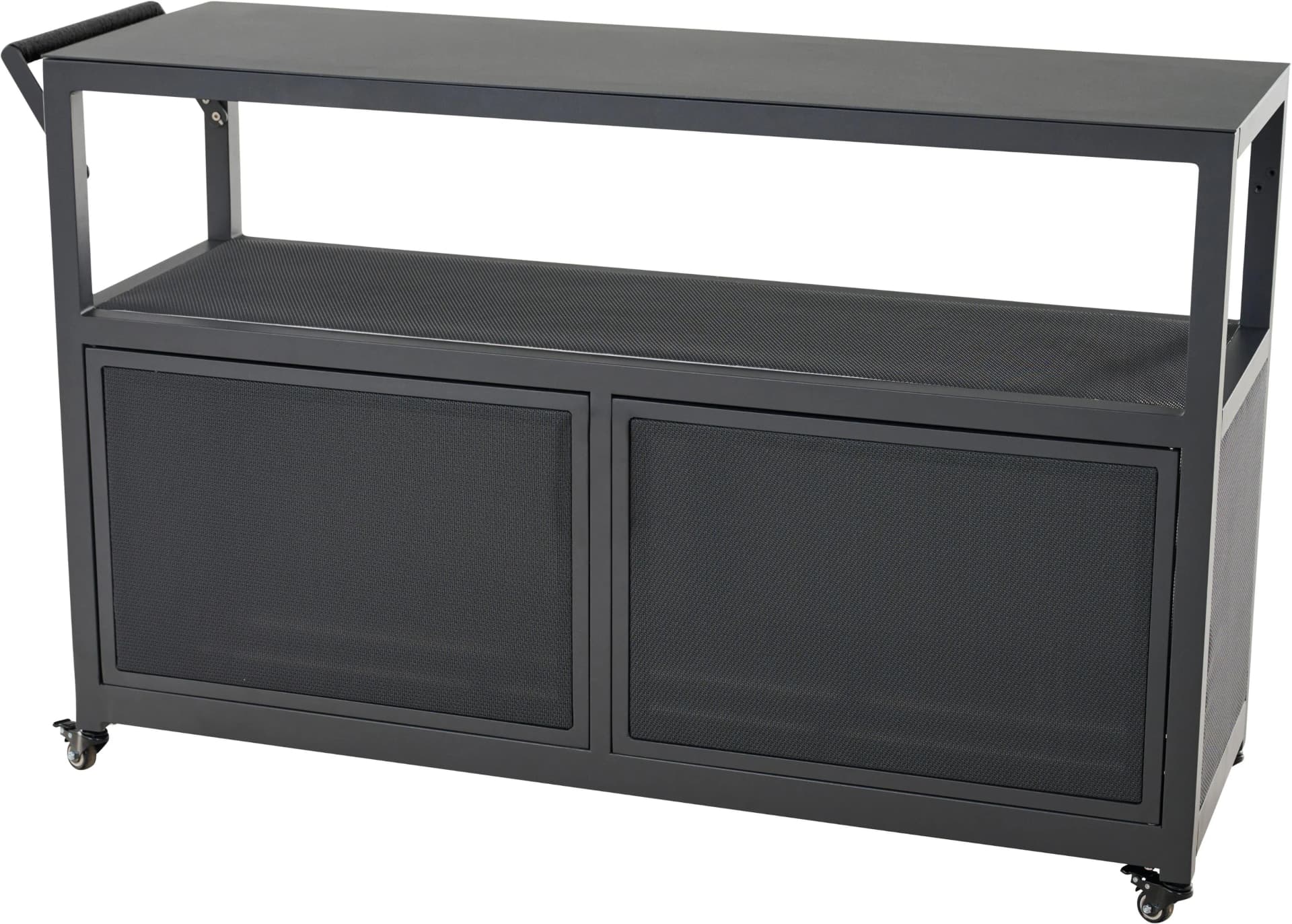 Servierwagen SIENA GARDEN PALMA groß Anthrazit Aluminium