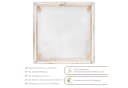 Bilderdepot24 Leinwandbild Rose Weiß Modern Bild 4
