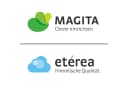 etérea Renforcé Bettwäsche 2-tlg. Weiß Federmuster Baumwolle Bild 5