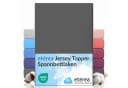 etérea Comfort Jersey Spannbettlaken Anthrazit 100% Baumwolle Bild 2