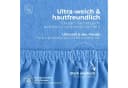 etérea Frottee Spannbettlaken Rundumgummizug Baumwolle Blau Bild 4