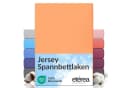 etérea Jersey Spannbettlaken 80x200 cm Pfirsich 100% Baumwolle Bild 2