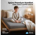 etérea Comfort Jersey Spannbettlaken 100% Baumwolle Grau Rundumgummi Bild 1