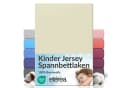 etérea Jersey Spannbettlaken Beige 100% Baumwolle Rundumgummizug Bild 2