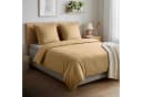etérea Premium Jersey Bettwäsche 4-teilig Beige Federn-Muster Bild 2