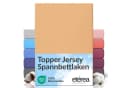etérea Spannbettlaken Jersey 100% Baumwolle Sand 120x200 cm Bild 2