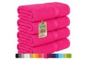 etérea Duschtücher 4er-Pack Pink 70x140 cm 100% Baumwolle Bild 2