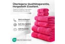 etérea Duschtücher 4er-Pack Pink 70x140 cm 100% Baumwolle Bild 3