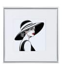 IDEAL TREND Bilderrahmen New Lifestyle Kunststoff quadratisch Silber Bild 2