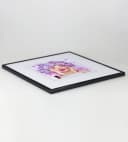 IDEAL TREND Bilderrahmen 20x20 Schwarz Kunststoff mit Echtglas Bild 1