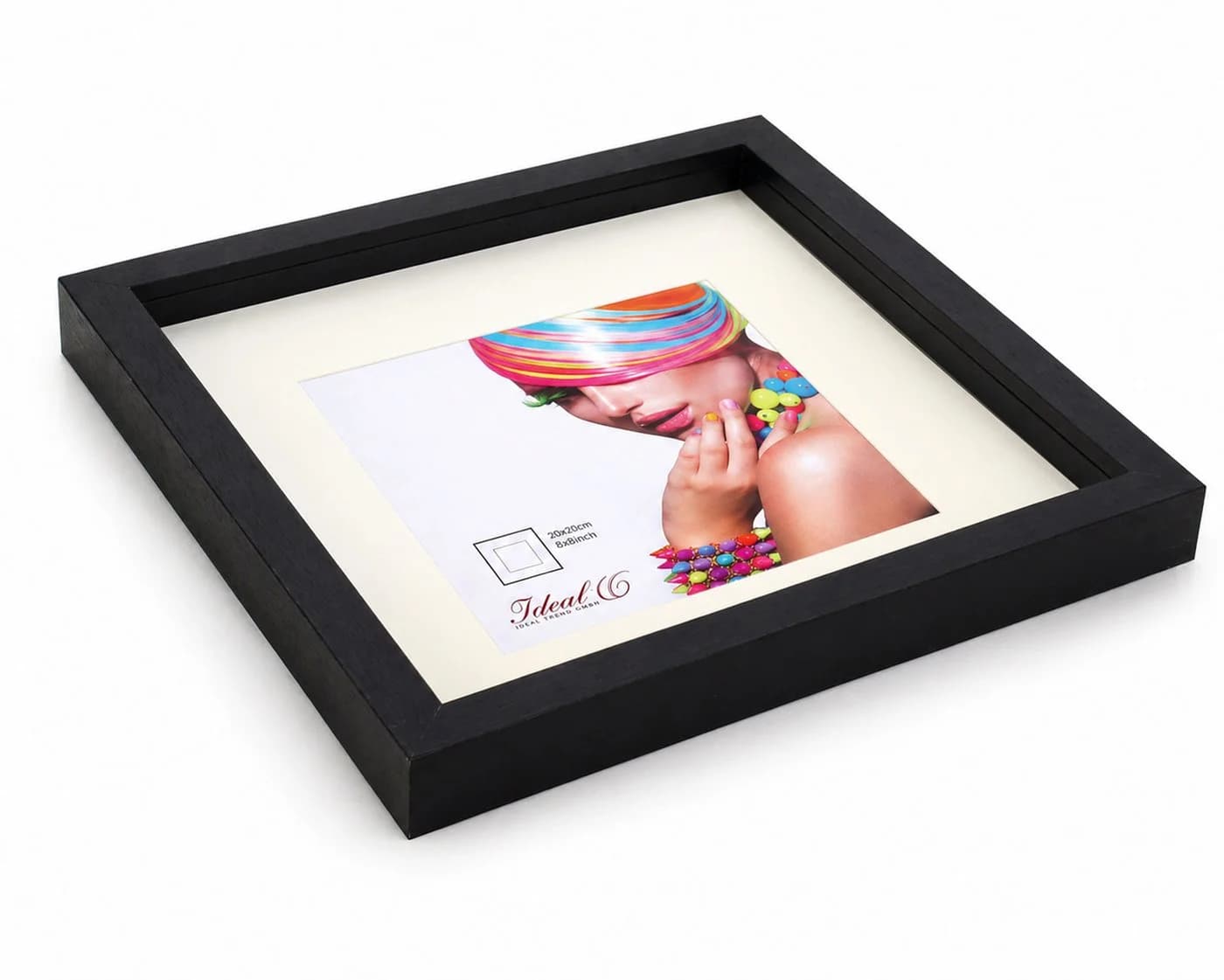 IDEAL TREND Bilderrahmen 30x30 cm mit Passepartout & Glas - Bild 4