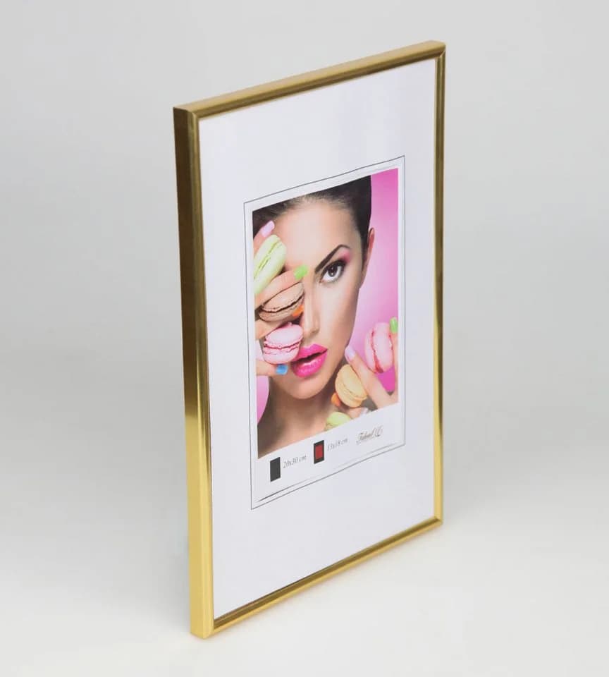 IDEAL TREND Bilderrahmen 3er Set 20x30 cm Gold Kunststoff Klarglas - Bild 4