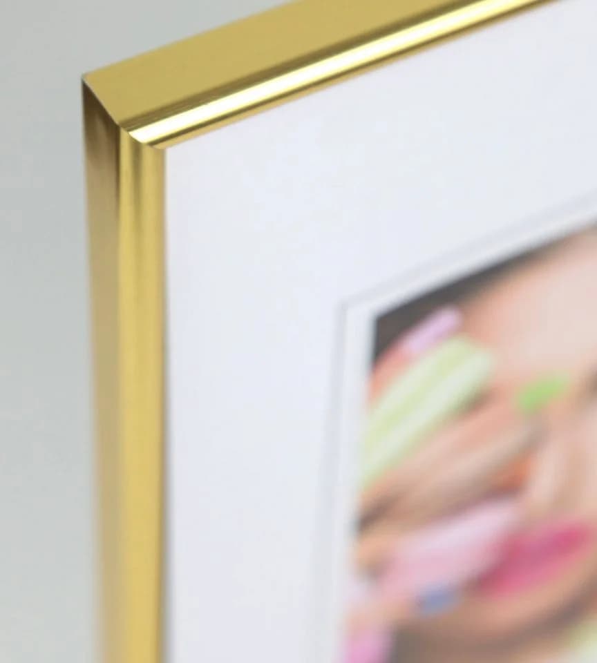 IDEAL TREND Bilderrahmen 3er Set 20x30 cm Gold Kunststoff Klarglas - Bild 5