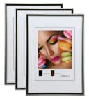 IDEAL TREND Bilderrahmen Set Schwarz Kunststoff Wanddeko Collage Bild 2