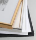 IDEAL TREND Bilderrahmen KYOTO Kunststoff Schwarz Wanddeko Bild 1