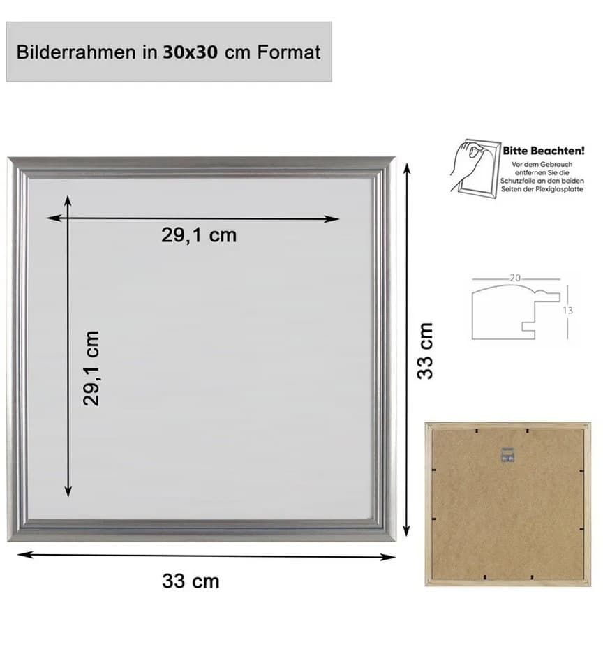 IDEAL TREND Bilderrahmen Artos Holz Braun - Bild 5