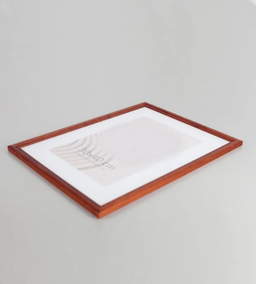 IDEAL TREND Bilderrahmen Artos Braun Holz Acrylglas 30x40 cm - Bild 4
