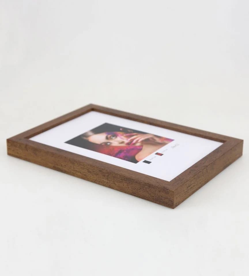 IDEAL TREND Bilderrahmen 50x70 cm Braun Holz mit Plexiglas - Bild 4