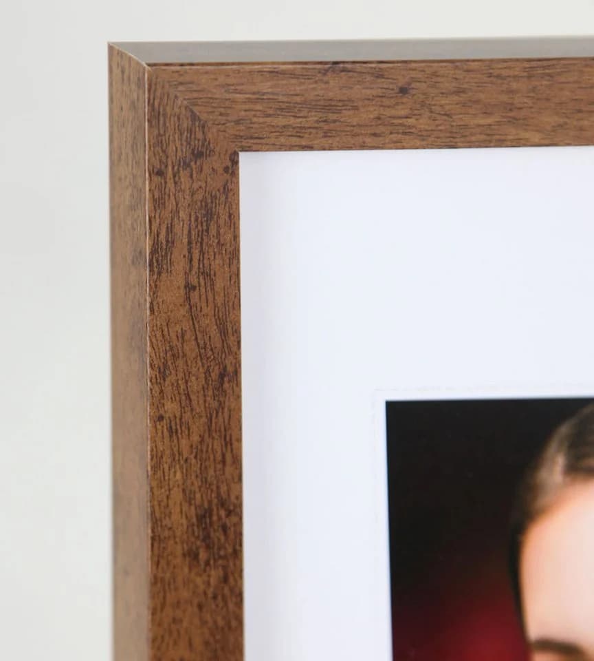 IDEAL TREND Bilderrahmen 50x70 cm Braun Holz mit Plexiglas - Bild 5
