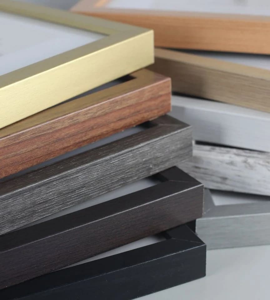 IDEAL TREND Bilderrahmen Holz Grau Plexi - Bild 4