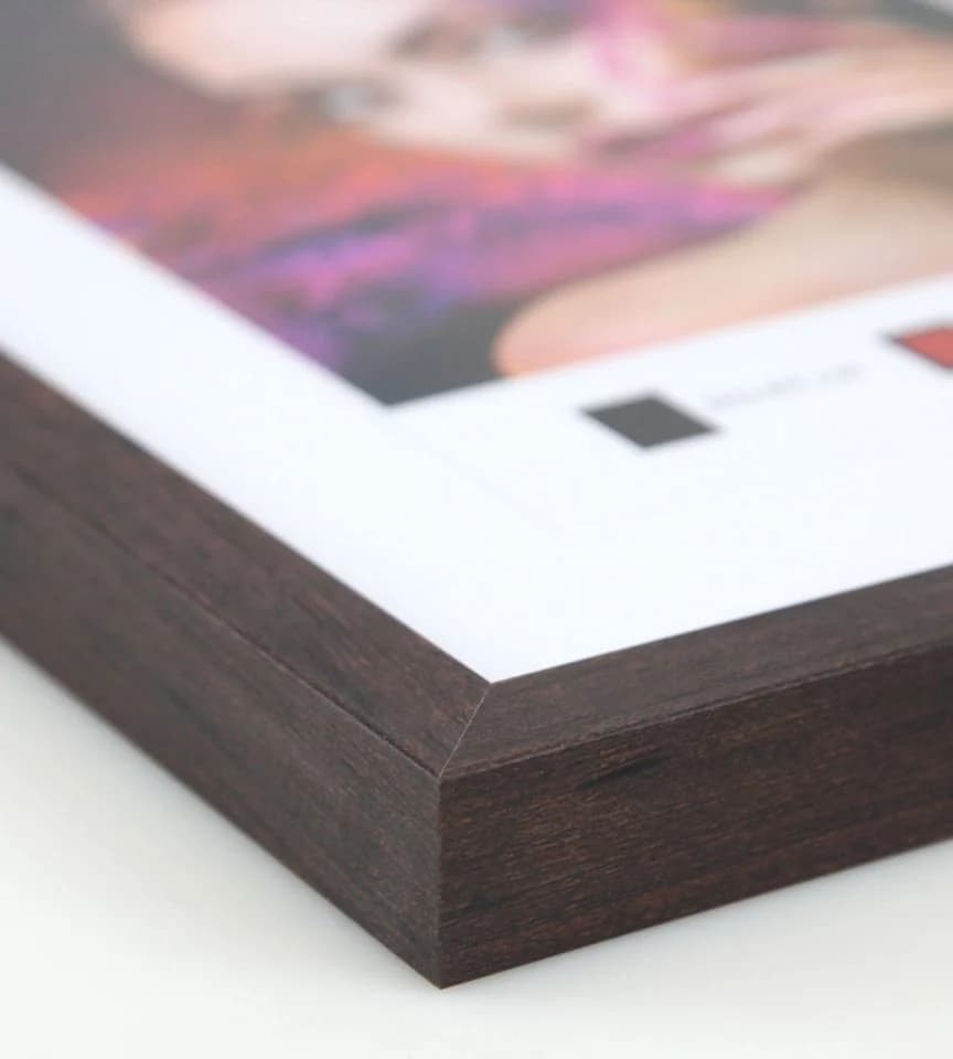 IDEAL TREND Bilderrahmen Set Holz Braun 2er 3er 5er Collage - Bild 3