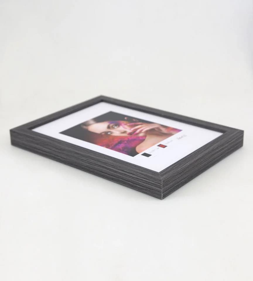 IDEAL TREND Bilderrahmen 20x30 cm Grau Holz mit Plexiglas - Bild 4