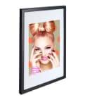 IDEAL TREND Bilderrahmen 40x60 cm Schwarz Holz Kunststoffglas Bild 3