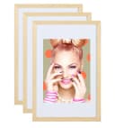 IDEAL TREND Bilderrahmen Set Holz Natur 3er/5er Bild 2
