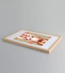 IDEAL TREND Bilderrahmen Set Holz 3er 5er Eiche Kunststoffglas Bild 1